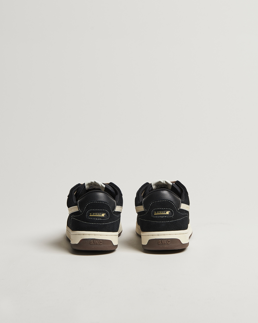 Herren | Stepney Workers Club Pro Cup 01 S-Strike Suede Sneaker Black White | Stepney Workers Club | Pro Cup 01 S-Strike Suede Sneaker Black White