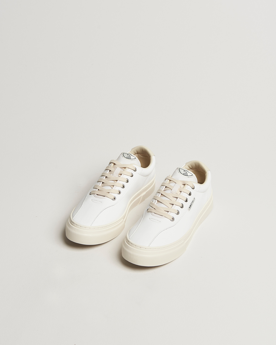 Herren | Sneaker | Stepney Workers Club | Dellow 02 Cupsole Leather Sneaker White