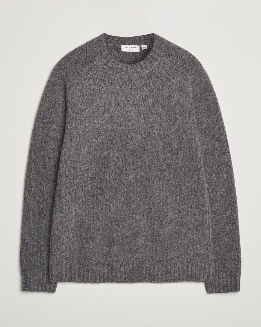 Herren | Pullover | Tiger of Sweden | Adryan Yak/Alpaca Knitted Sweater Movie Grey
