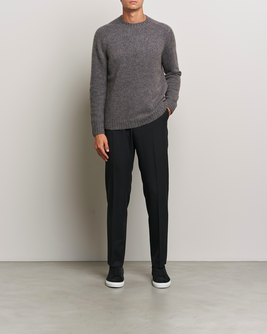 Herren | Pullover | Tiger of Sweden | Adryan Yak/Alpaca Knitted Sweater Movie Grey