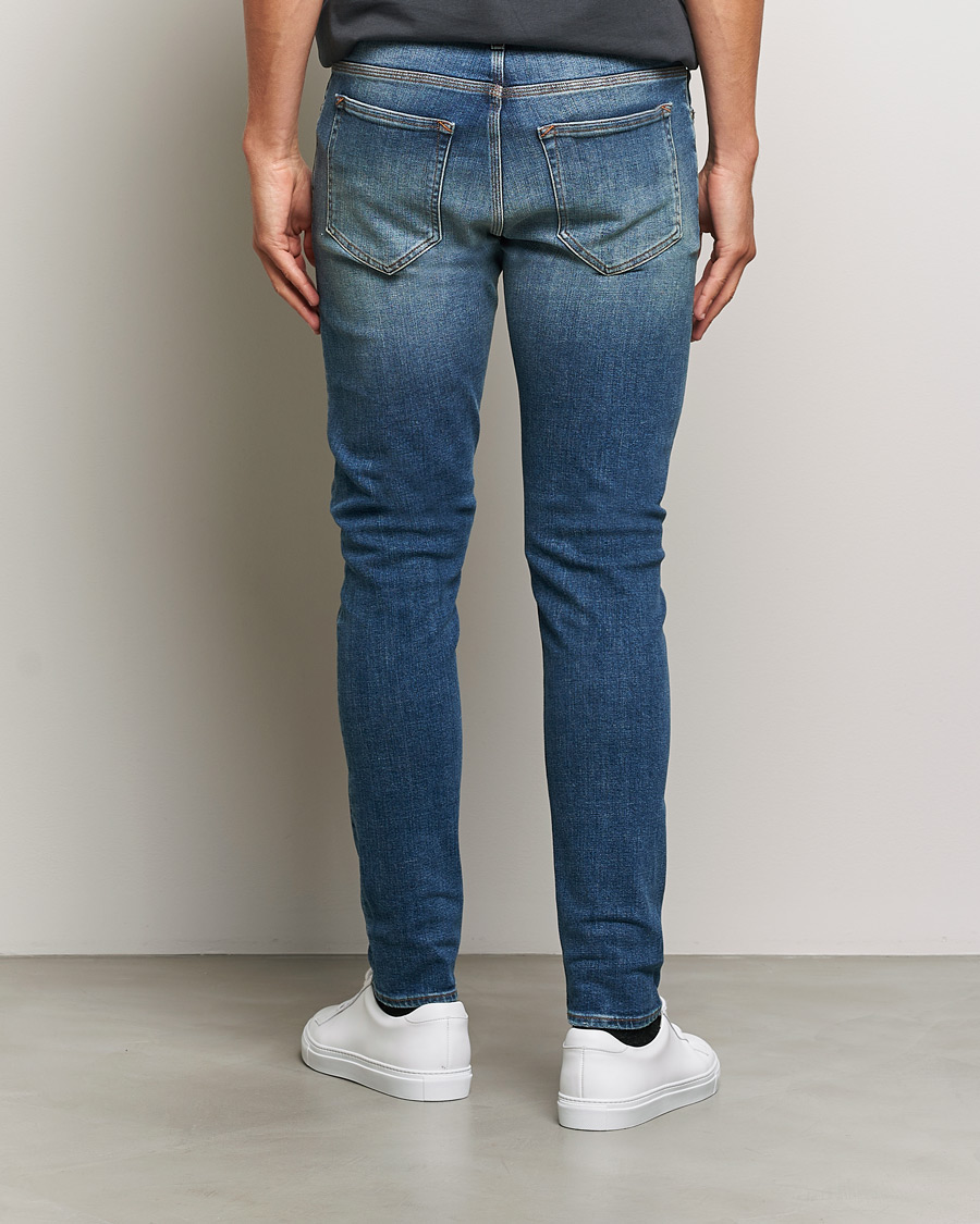 Herren | Jeans | Tiger of Sweden | Evolve Stretch Cotton Jeans Medium Blue