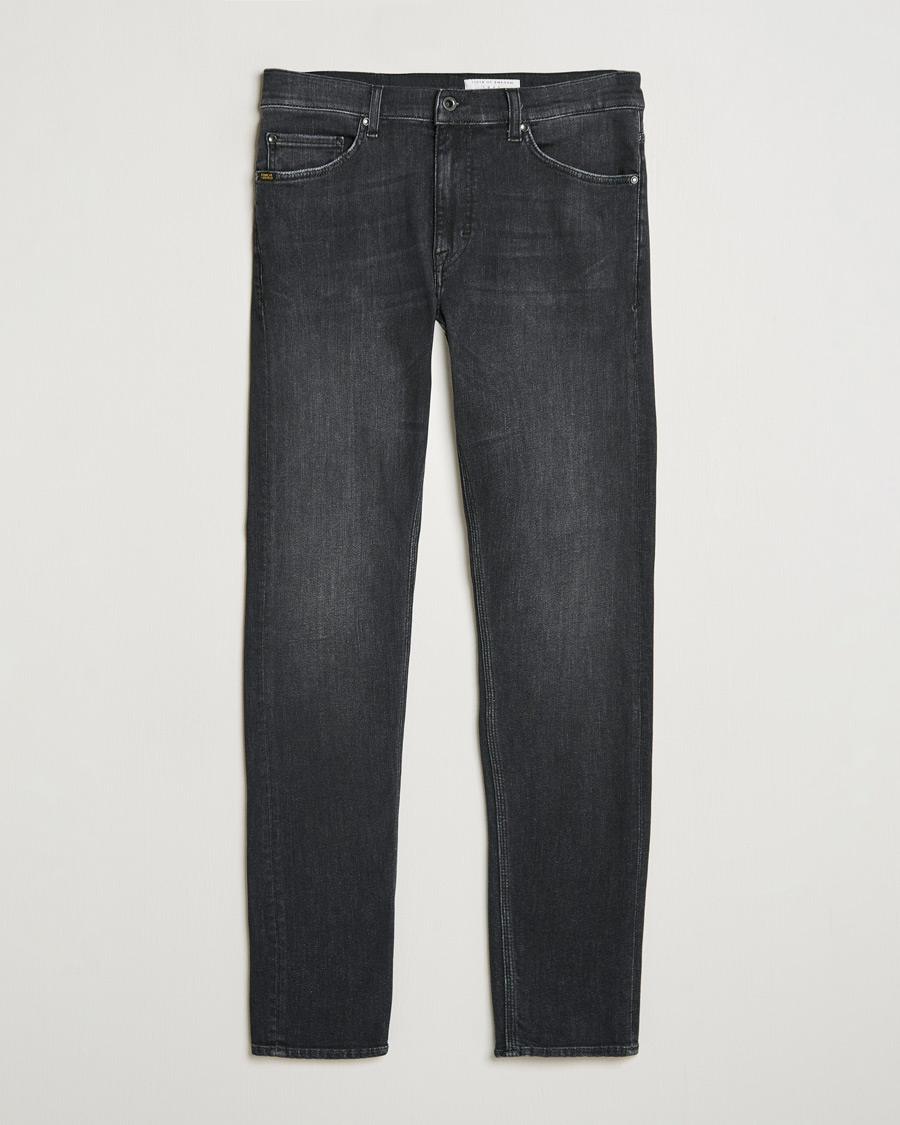 Herren | Jeans | Tiger of Sweden | Evolve Stretch Cotton Jeans Washed Black