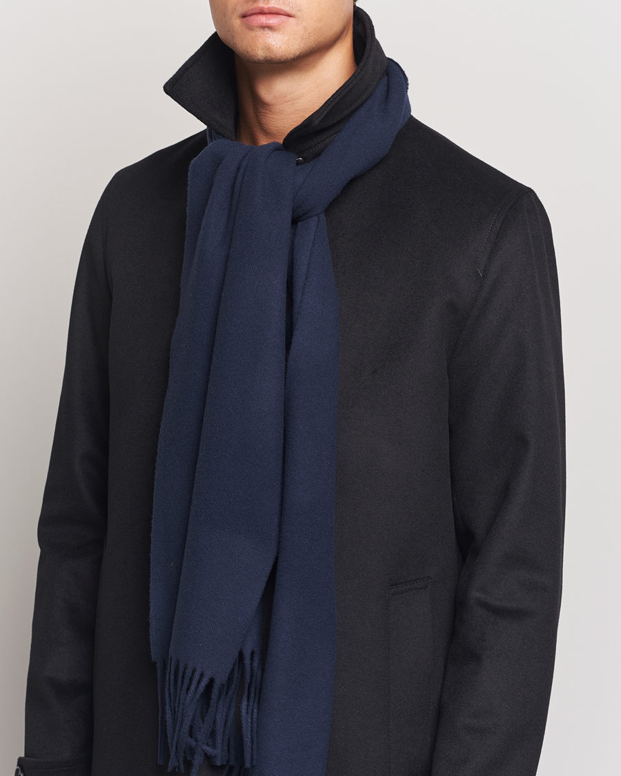 Herren | Tiger of Sweden Sylan Wool Scarf Light Ink | Tiger of Sweden | Sylan Wool Scarf Light Ink