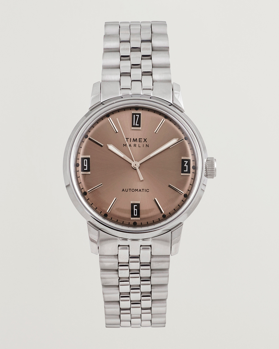 Herren | Timex Marlin Automatic Steel 40mm Silver | Timex | Marlin Automatic Steel 40mm Silver