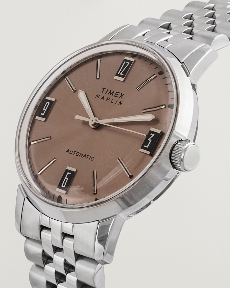 Herren | Timex Marlin Automatic Steel 40mm Silver | Timex | Marlin Automatic Steel 40mm Silver