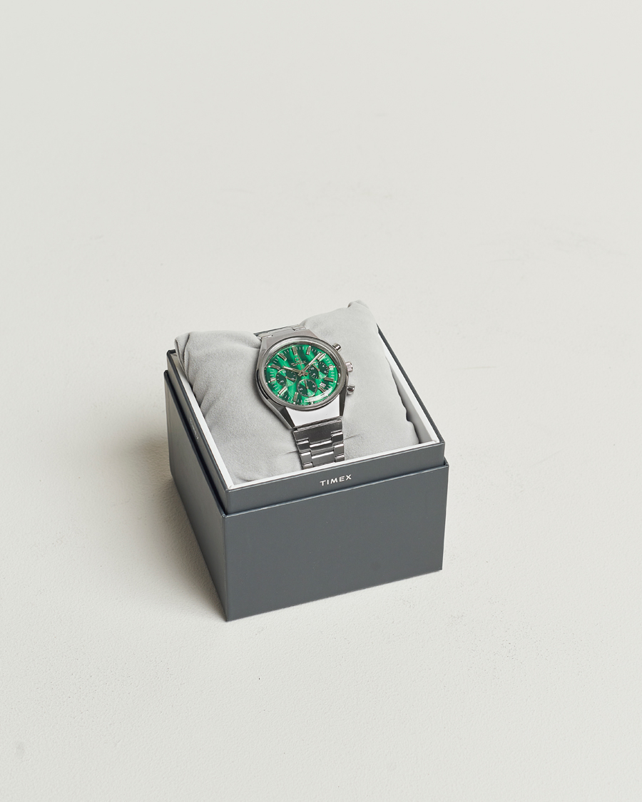 Herren | Timex Q Timex Falcon Eye Chronograph 40mm Green Dial | Timex | Q Falcon Eye Chronograph 40mm Green Dial