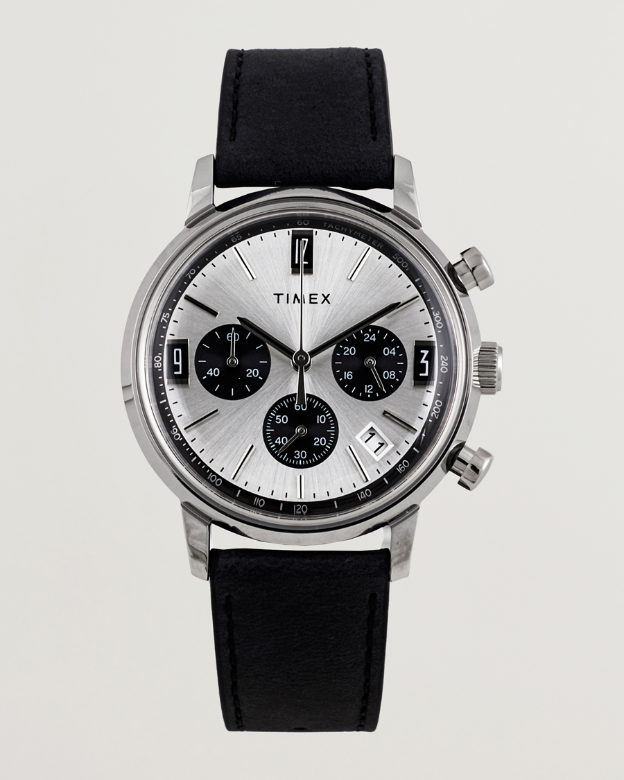 Herren | Timex Marlin Chrono Tachymeter 40mm Silver Dial | Timex | Marlin Chrono Tachymeter 40mm Silver Dial