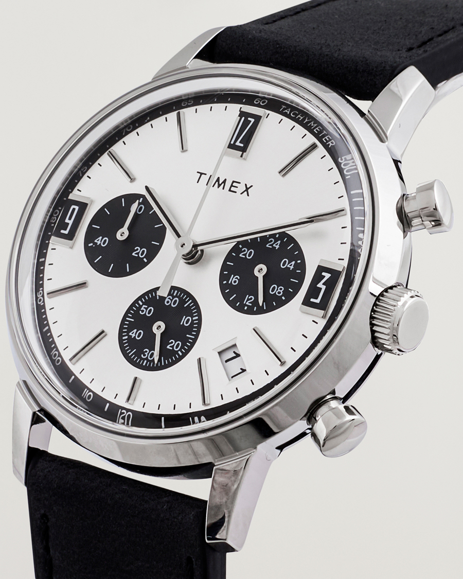 Herren | Timex Marlin Chrono Tachymeter 40mm Silver Dial | Timex | Marlin Chrono Tachymeter 40mm Silver Dial