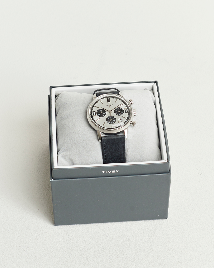 Herren | Timex Marlin Chrono Tachymeter 40mm Silver Dial | Timex | Marlin Chrono Tachymeter 40mm Silver Dial