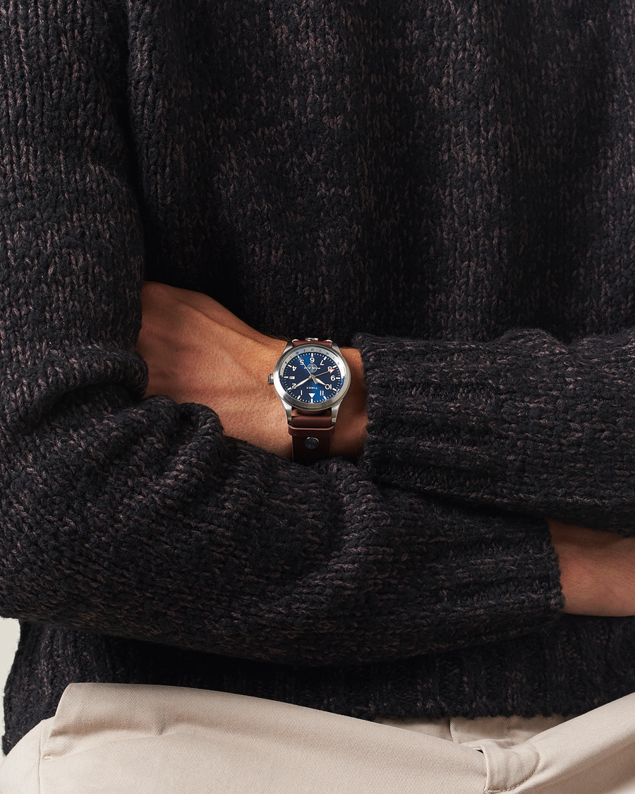 Herren | Timex Pan Am GMT Stainless Steel 39mm Blue Dial | Timex | Pan Am GMT Stainless Steel 39mm Blue Dial