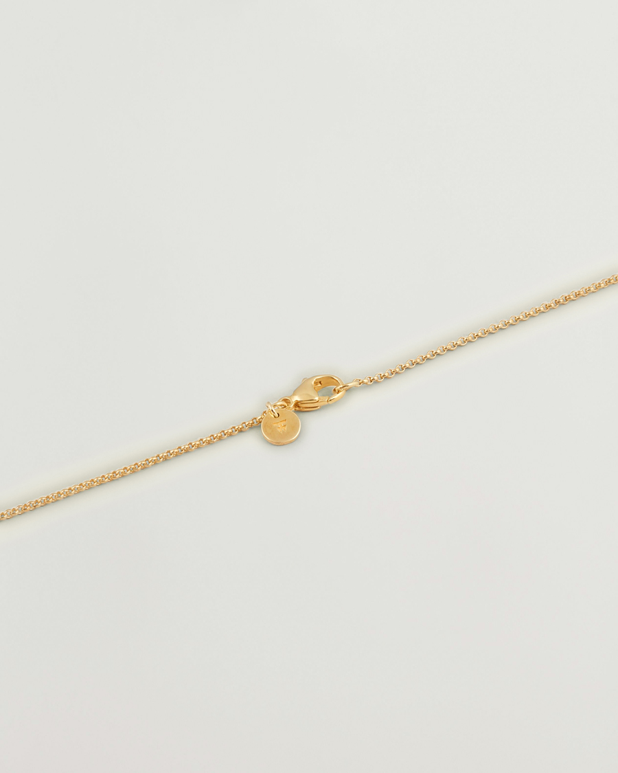 Herren | Schmuck | Tom Wood | Cushion Pendant Tiger Eye Gold