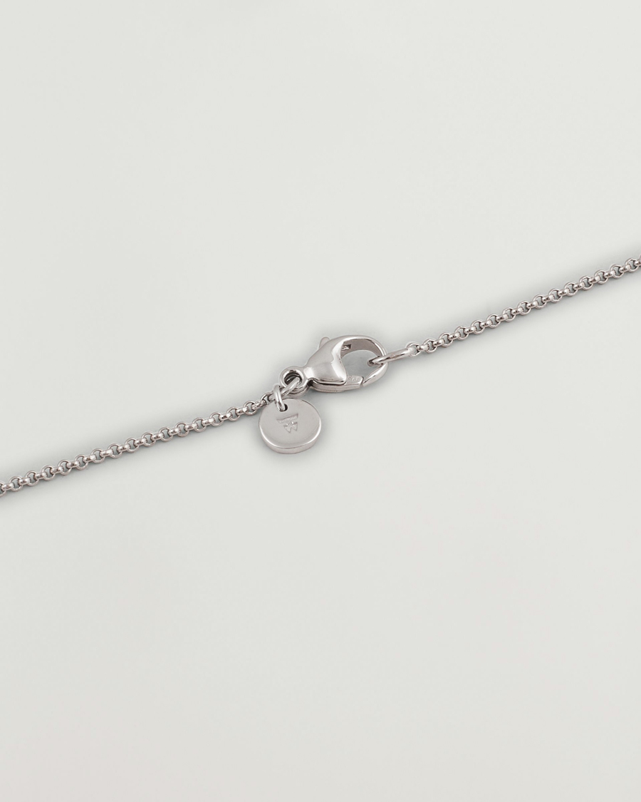 Herren | Schmuck | Tom Wood | Cushion Pendant Tiger Eye Silver