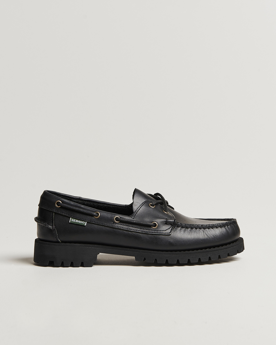 Herren | Sebago Ranger Waxy Loafer Total Black | Sebago | Ranger Waxy Loafer Total Black