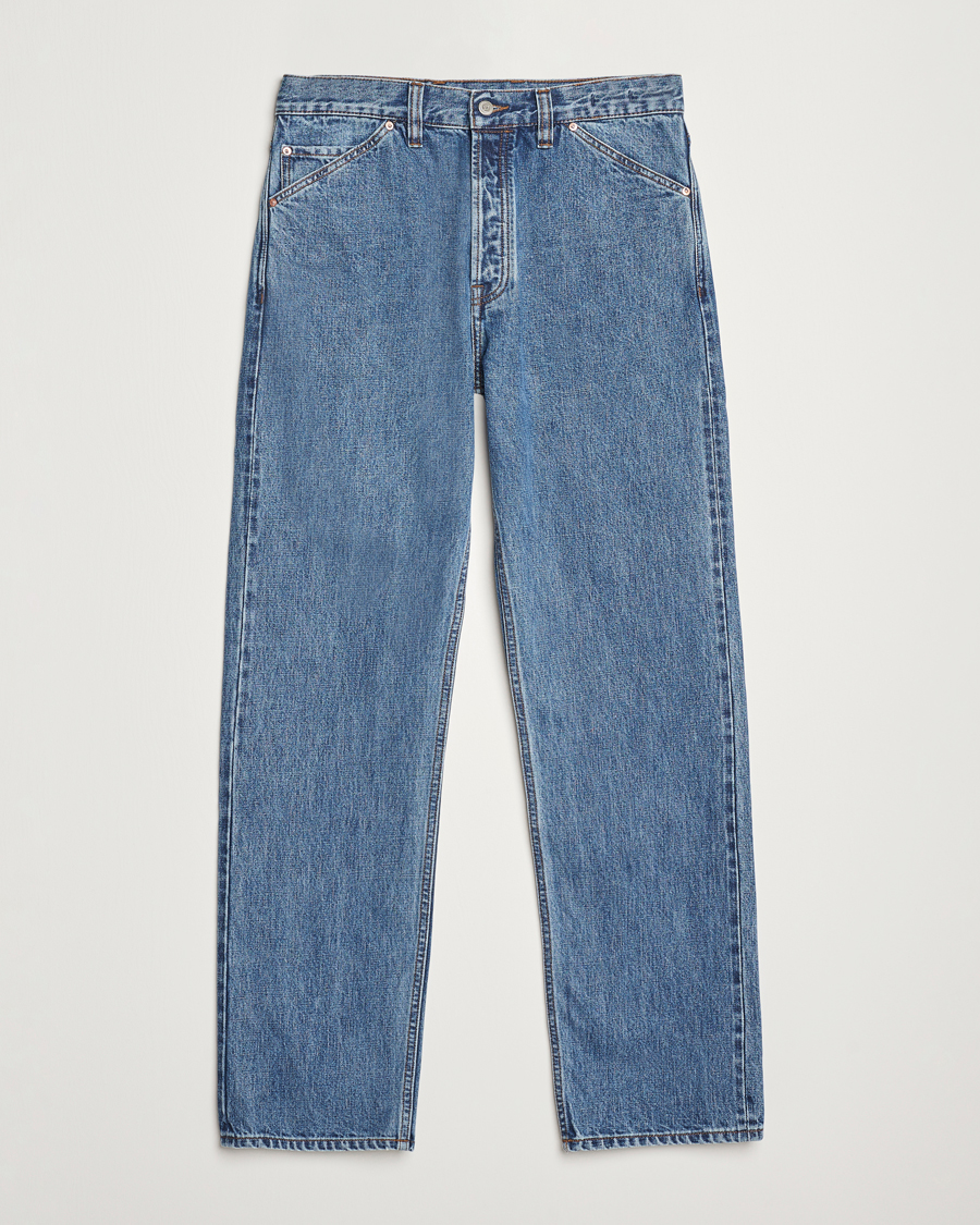 Herren | Hosen | Drake's | 5-Pocket Japanese Selvedge Jeans Bleach