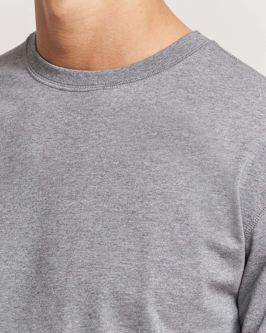 Herren | T-Shirts | Drake's | Short Sleeve Hiking T-Shirt Grey