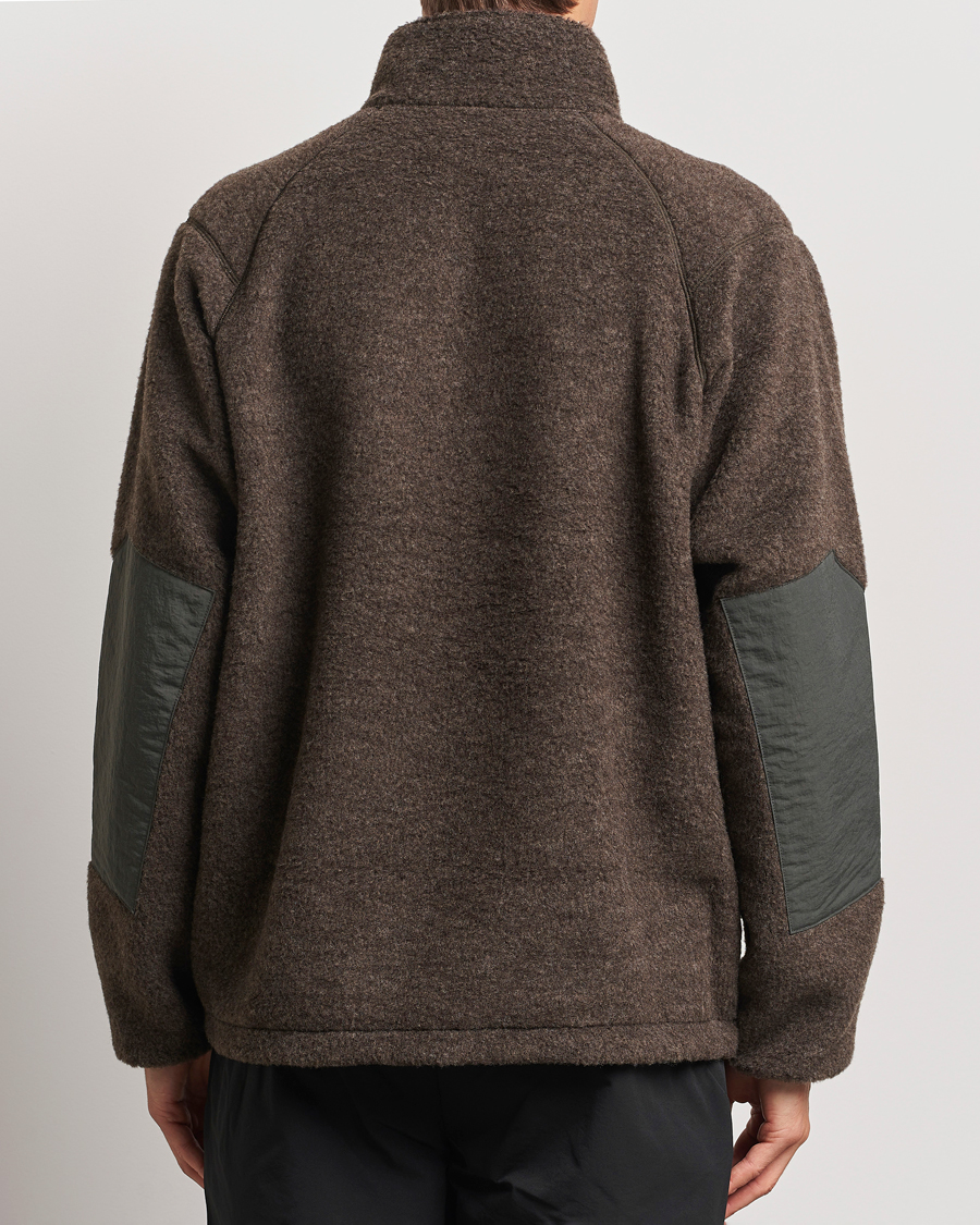 Herren | Jacken | Goldwin | Wool Boa Fleece Jacket Brown
