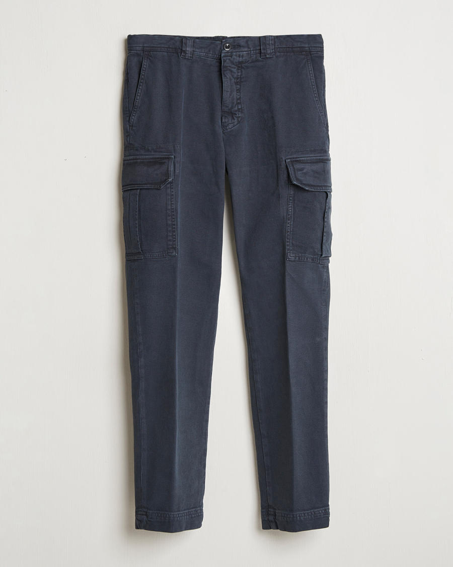 Herren | Hosen | Incotex | Slim Fit Cargo Pants Navy