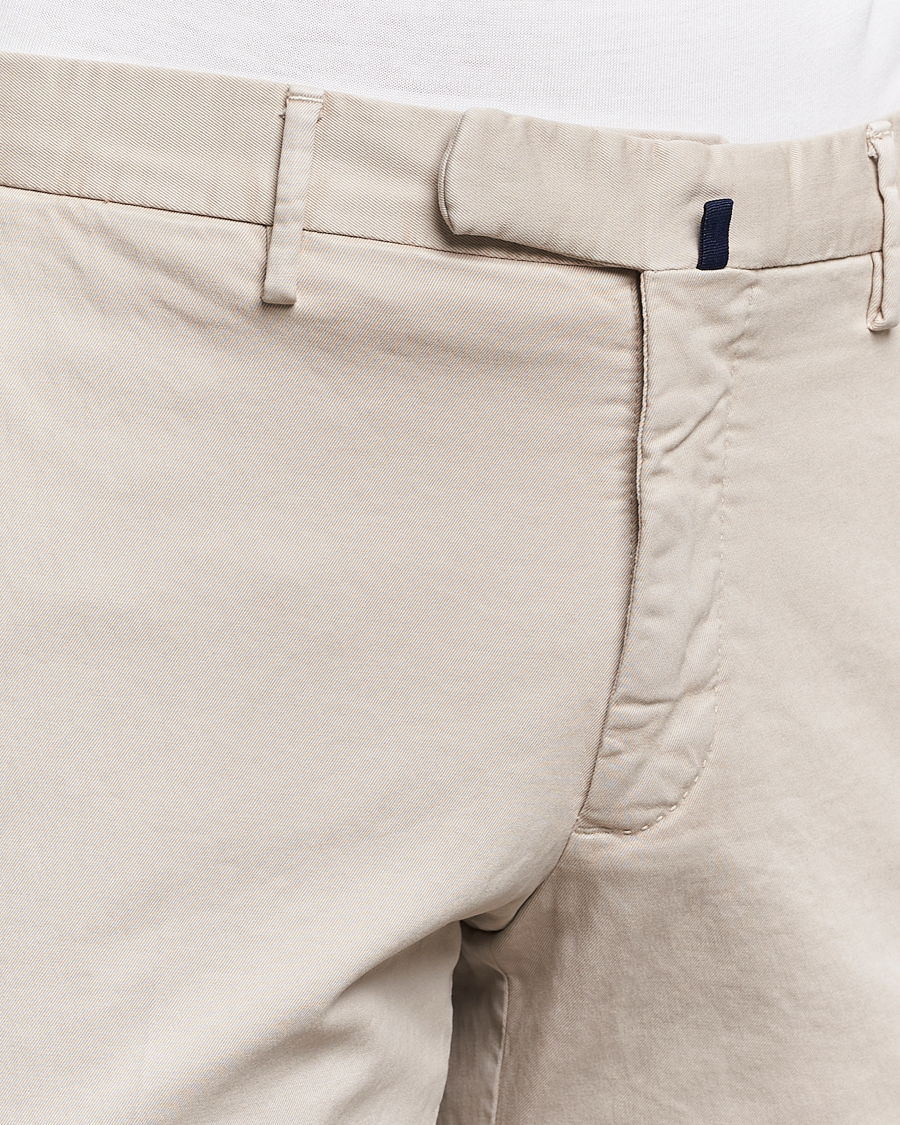 Herren | Hosen | Incotex | Slim Fit Cotton Stretch Chinos Light Beige