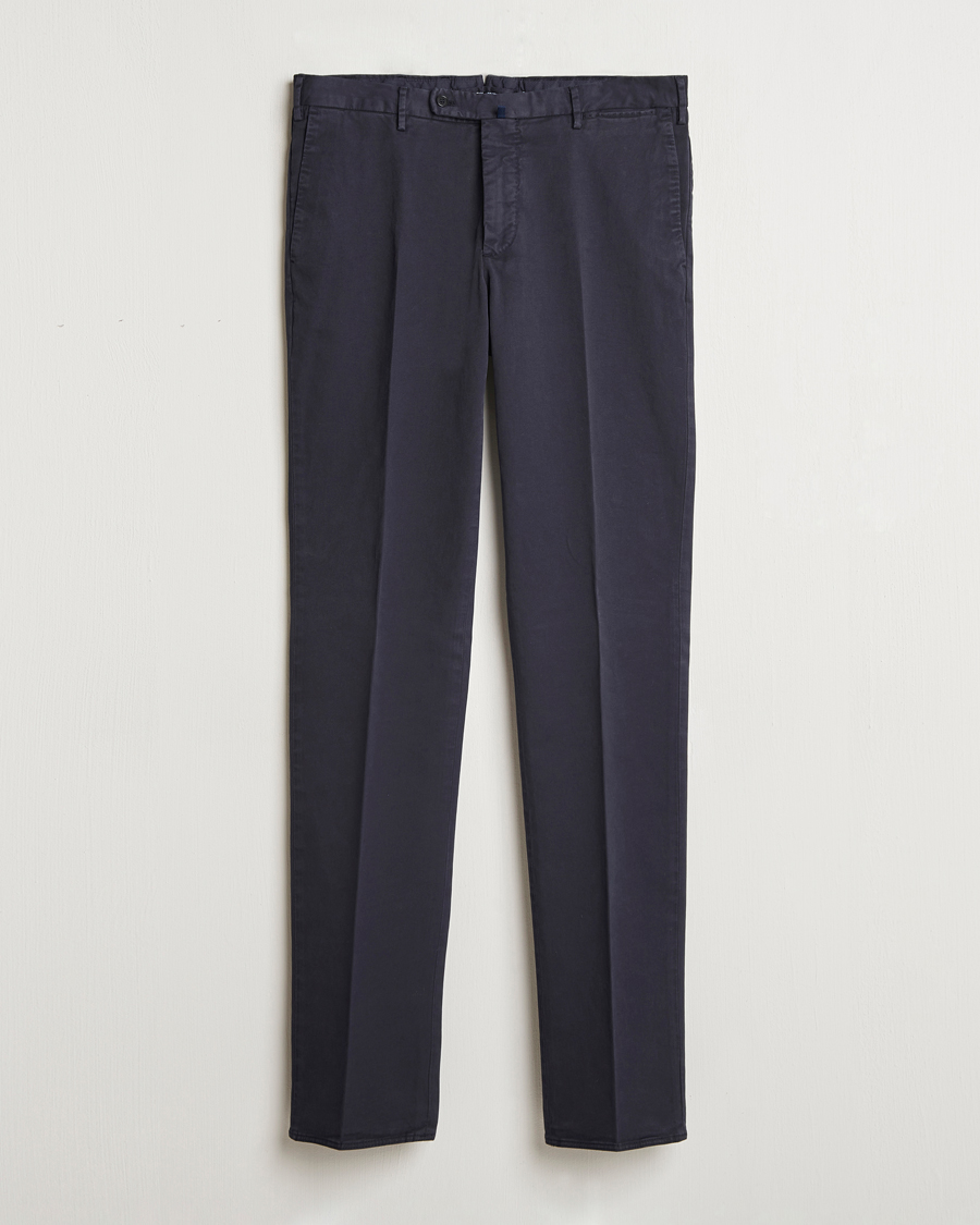 Herren | Hosen | Incotex | Regular Fit Cotton Stretch Chinos Navy