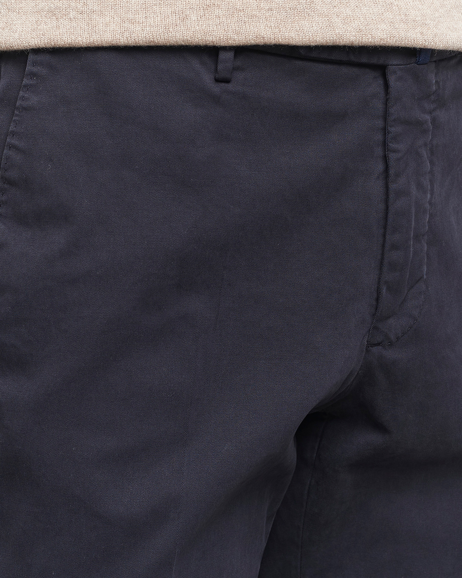 Herren | Hosen | Incotex | Regular Fit Cotton Stretch Chinos Navy