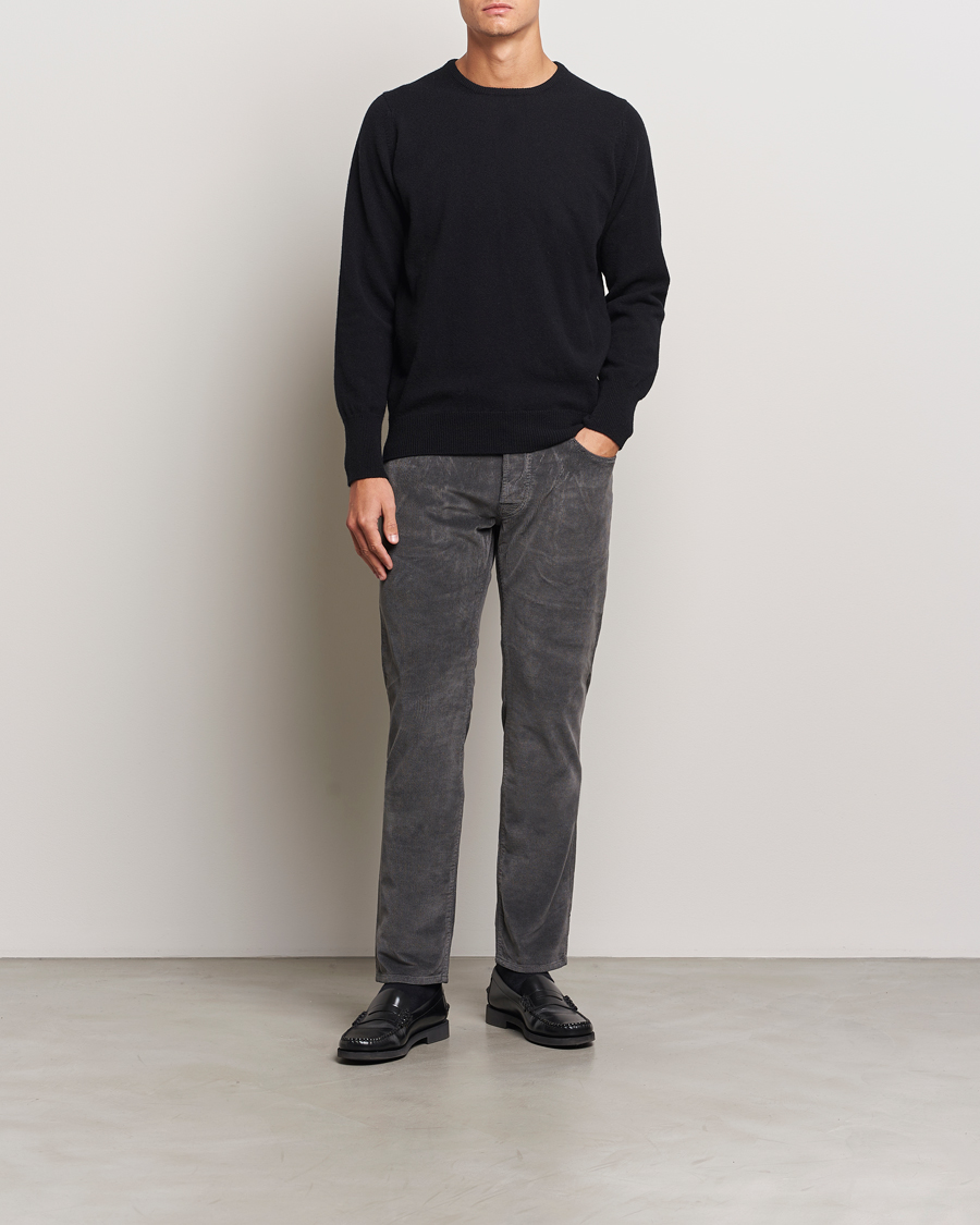 Herren | Hosen | Jacob Cohën | Bard 5-Pocket Medium Corduroy Trousers Grey