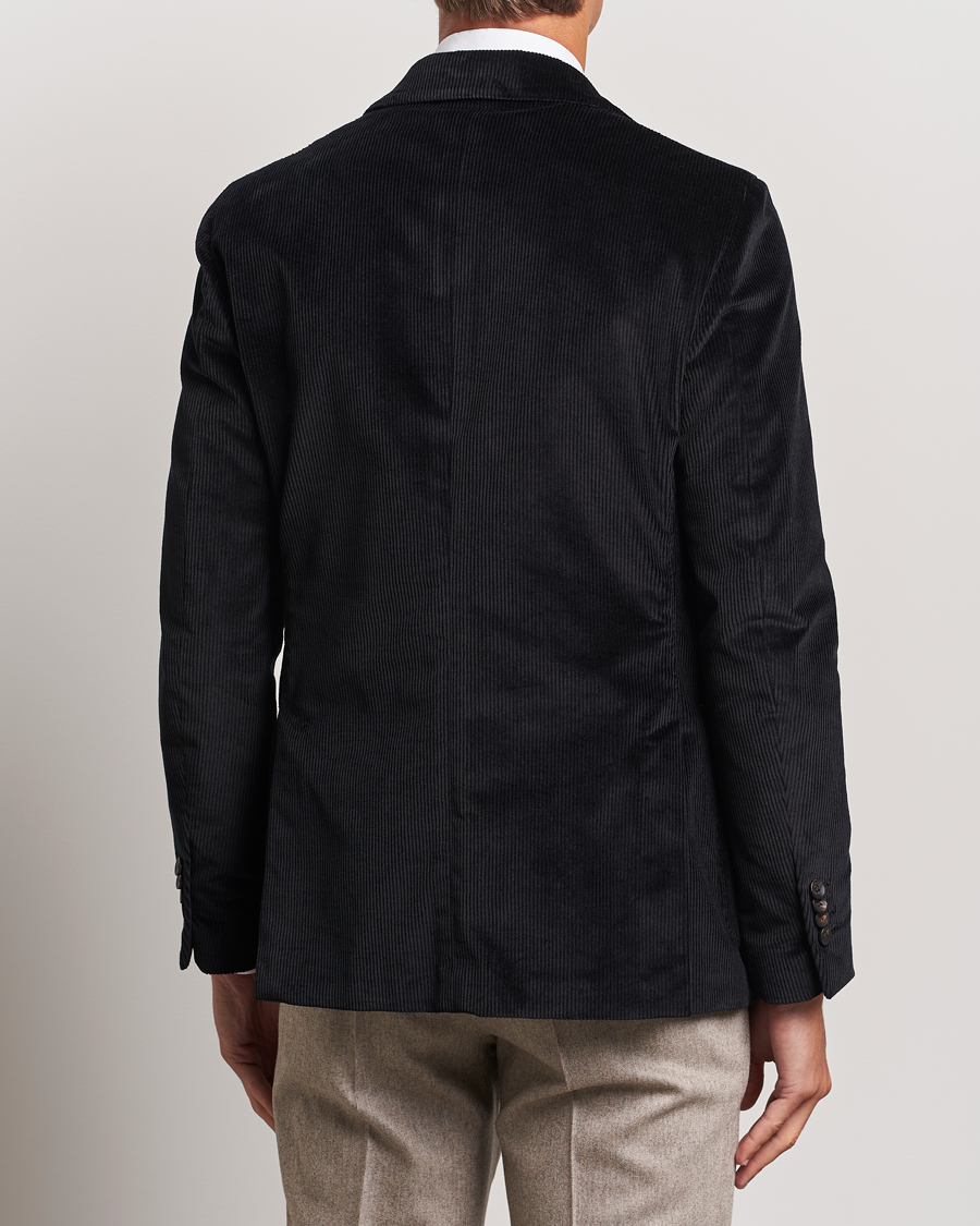 Herren | Sakkos | Lardini | Corduroy Blazer Black