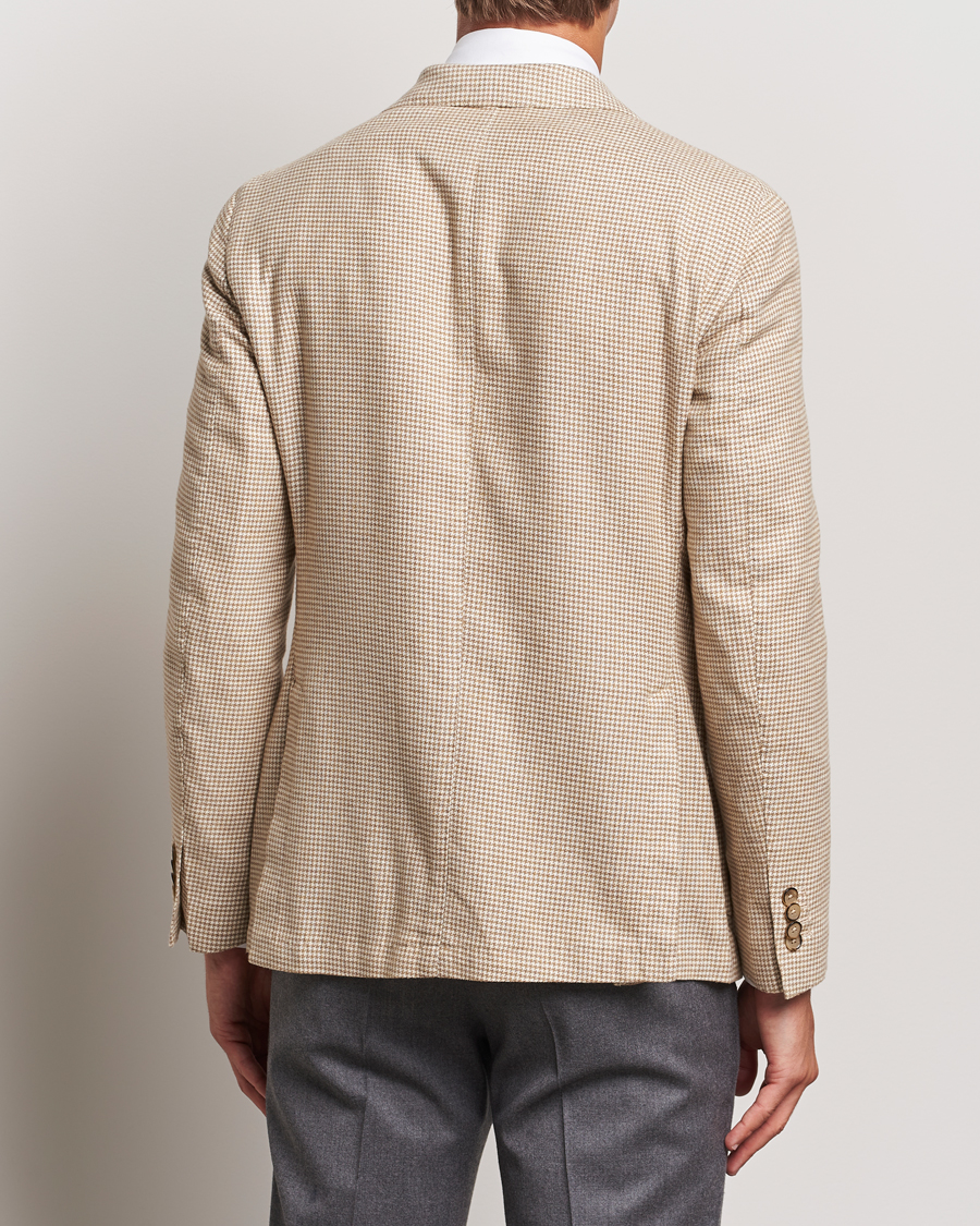 Herren | Sakkos | L.B.M. 1911 | Jack Regular Houndstooth Blazer Beige