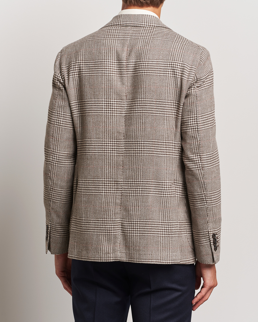Herren | Sakkos | L.B.M. 1911 | Jack Regular Prince of Wales Blazer Olive