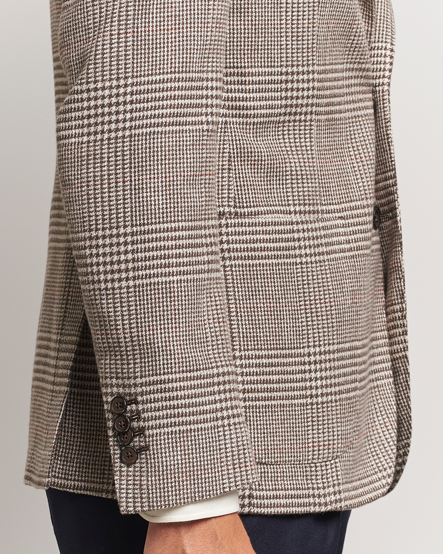 Herren | Sakkos | L.B.M. 1911 | Jack Regular Prince of Wales Blazer Olive