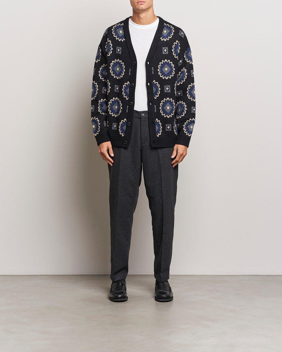 Herren | Hosen | LES DEUX | Como Reg Wool Pants Charcoal Melange