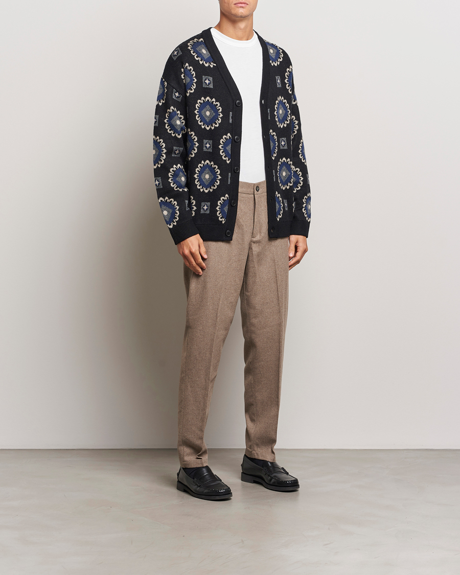 Herren | Hosen | LES DEUX | Como Reg Wool Pants Desert Taupe Melange