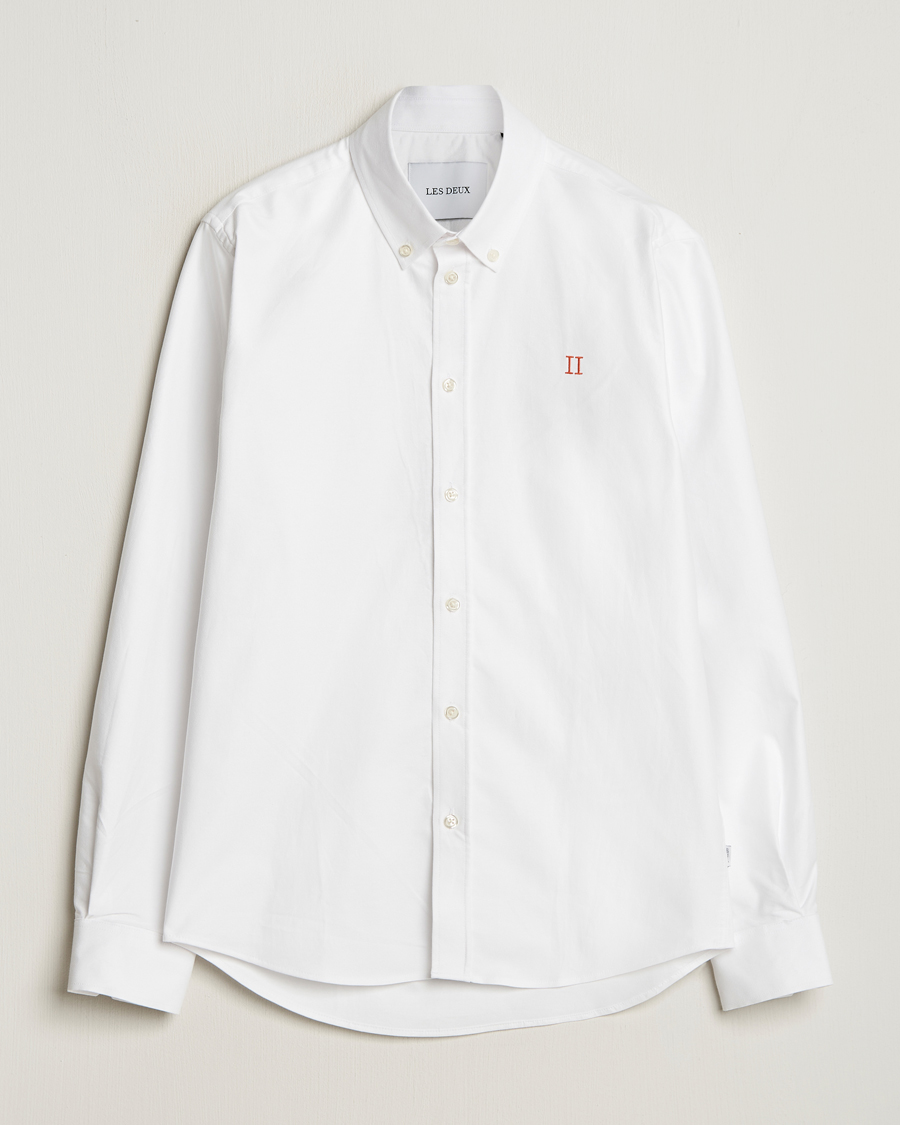 Herren | Hemden | LES DEUX | Konrad Contrast Oxford Shirt White