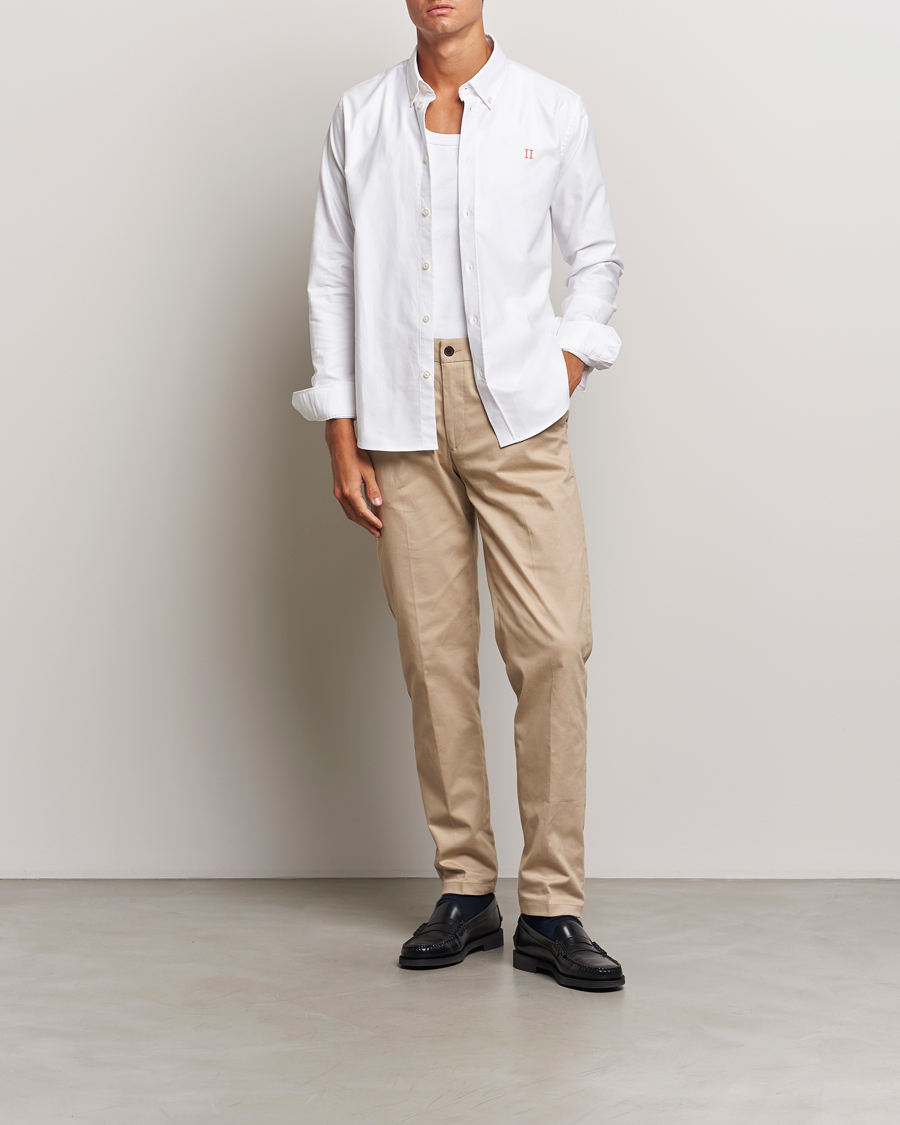 Herren | Hemden | LES DEUX | Konrad Contrast Oxford Shirt White