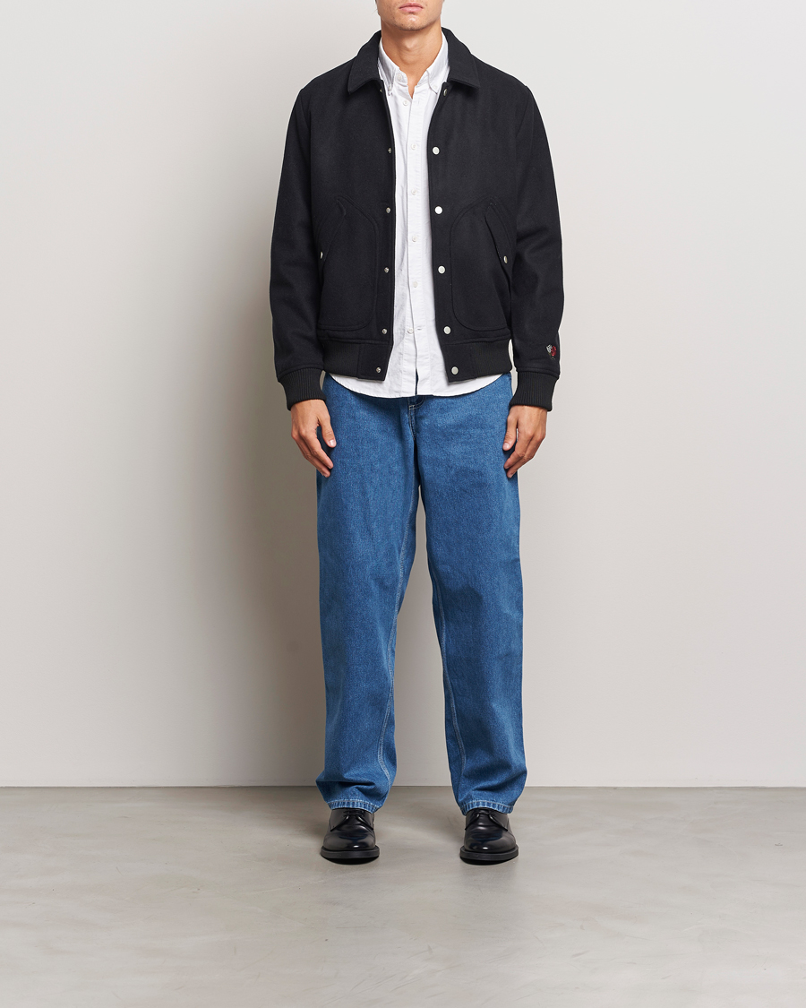 Herren | Jacken | LES DEUX | Rhett Varsity Jacket Black