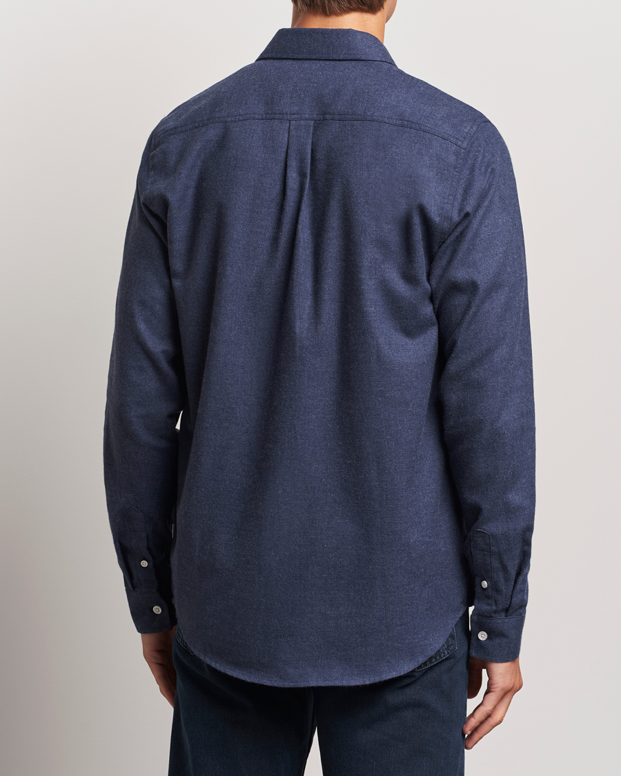 Herren | Hemden | LES DEUX | Dessert Reg Shirt Dark Navy Melange