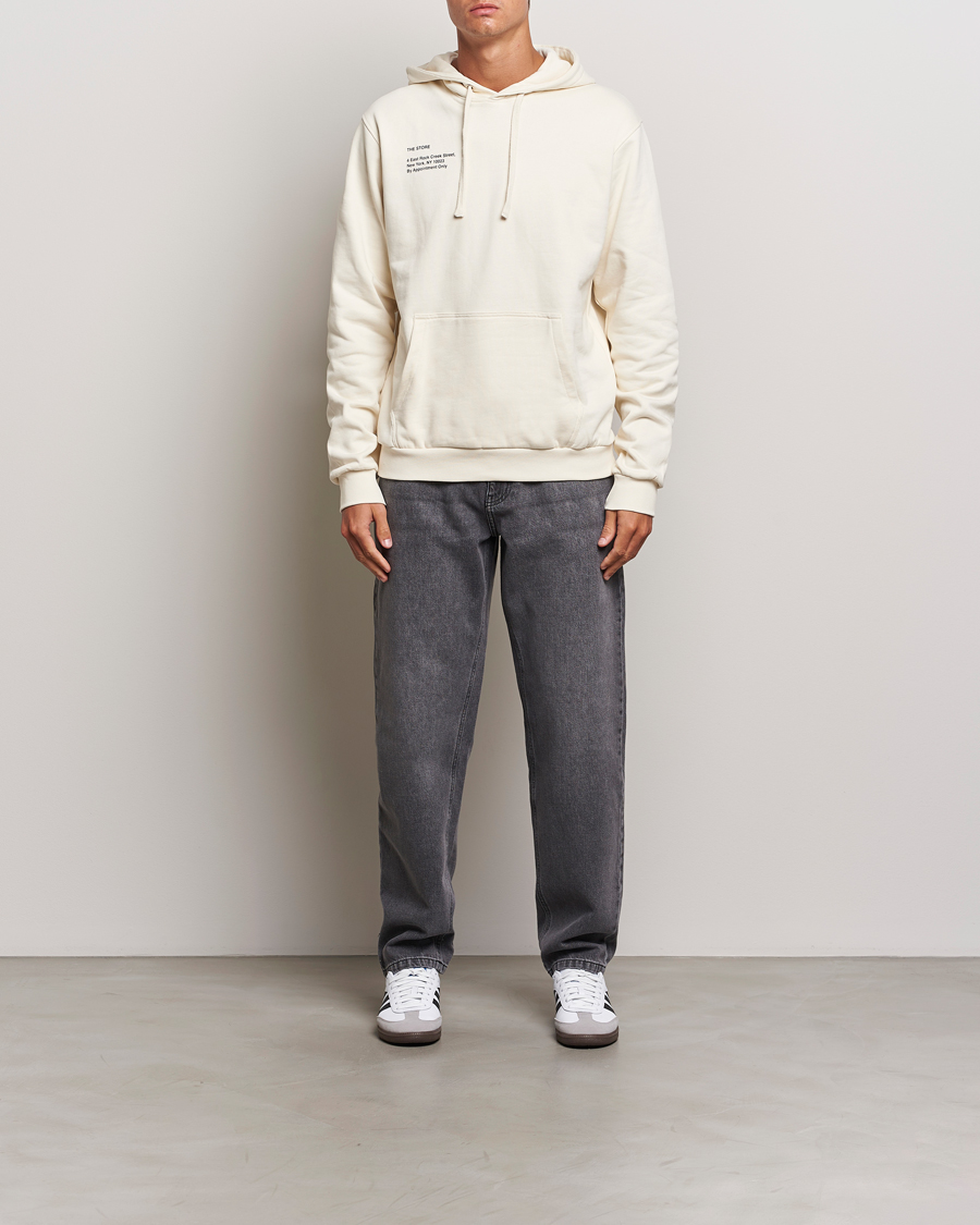 Herren | Pullover | LES DEUX | Neighborhood Hoodie Ivory/Black