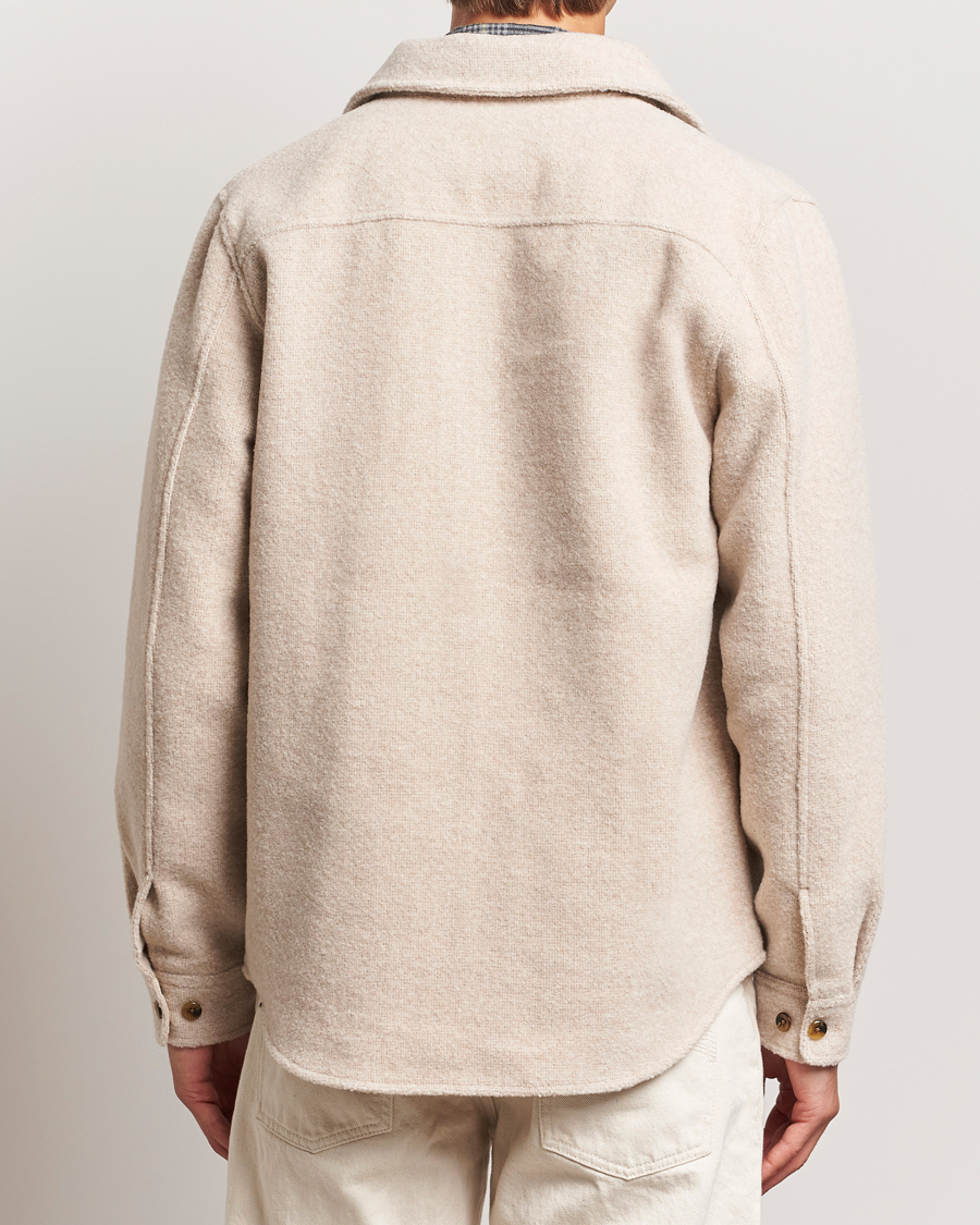 Herren | Hemden | LES DEUX | Lennon Boucle Overshirt Ivory