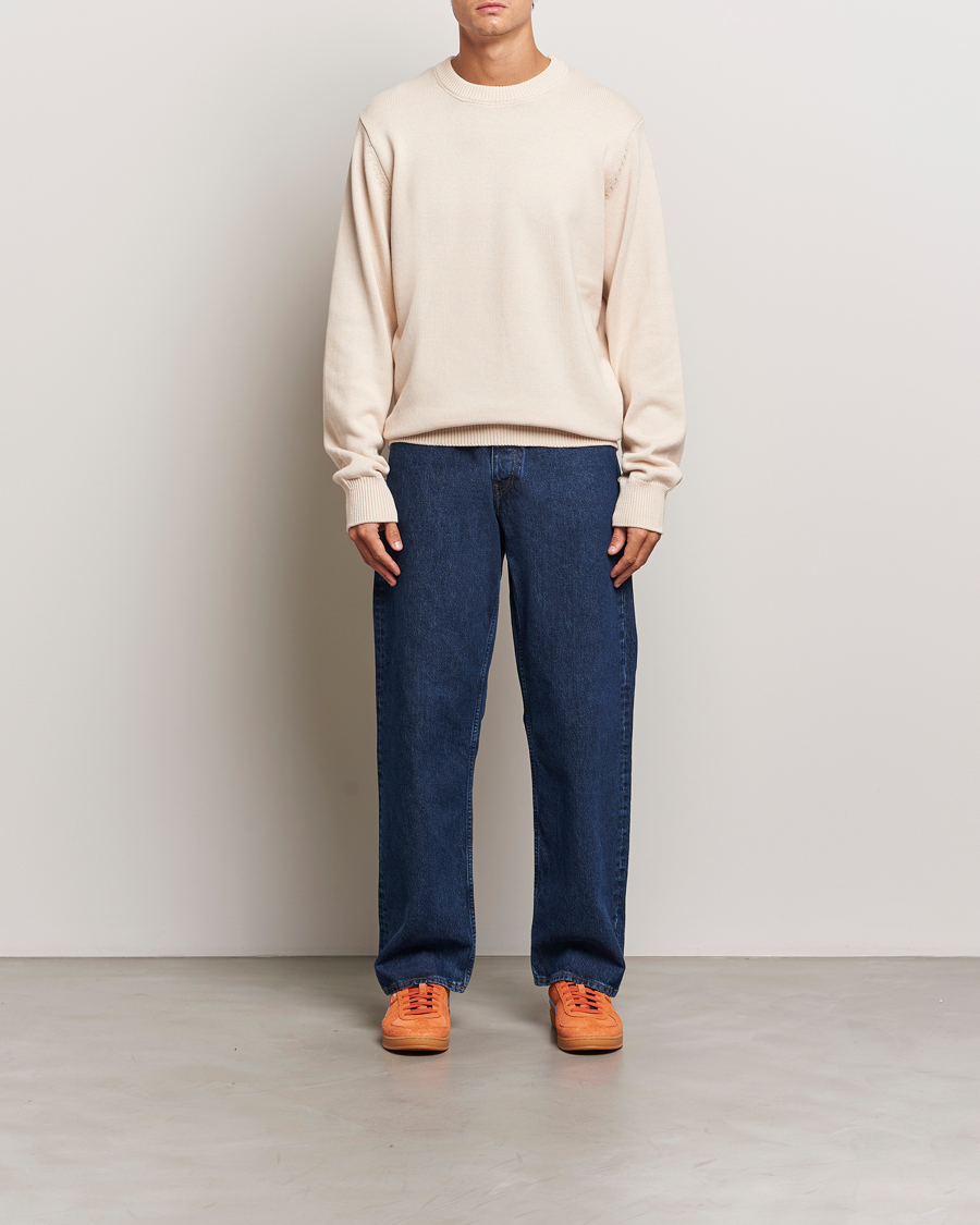 Herren | Pullover | LES DEUX | Gary Cotton Knit 2.0 Ivory