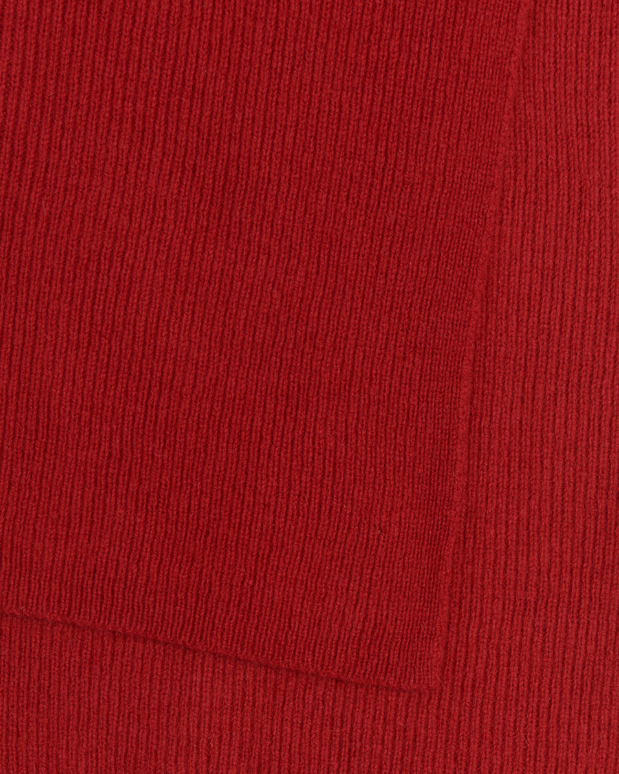 Herren | Schals | Le Bonnet | Lambswool/Caregora Scarf Framboise