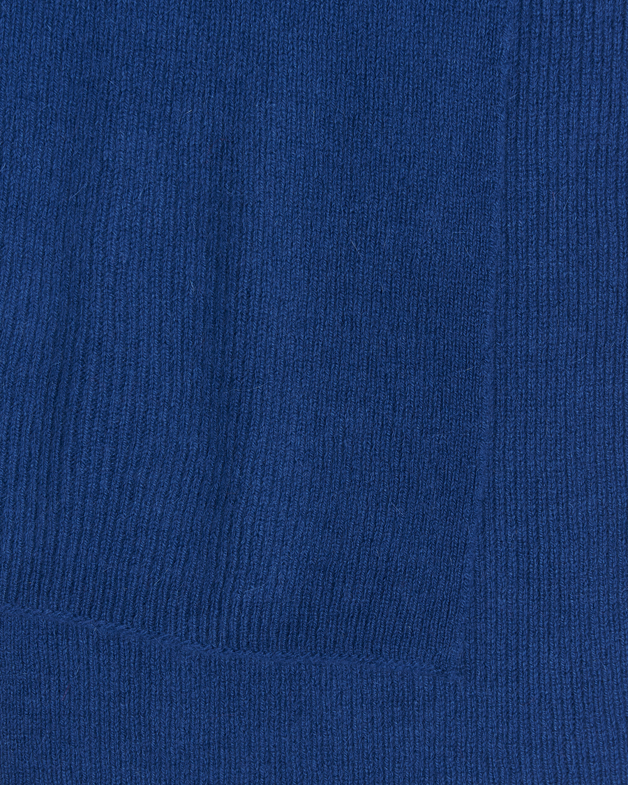 Herren | Schals | Le Bonnet | Lambswool/Caregora Scarf Marin