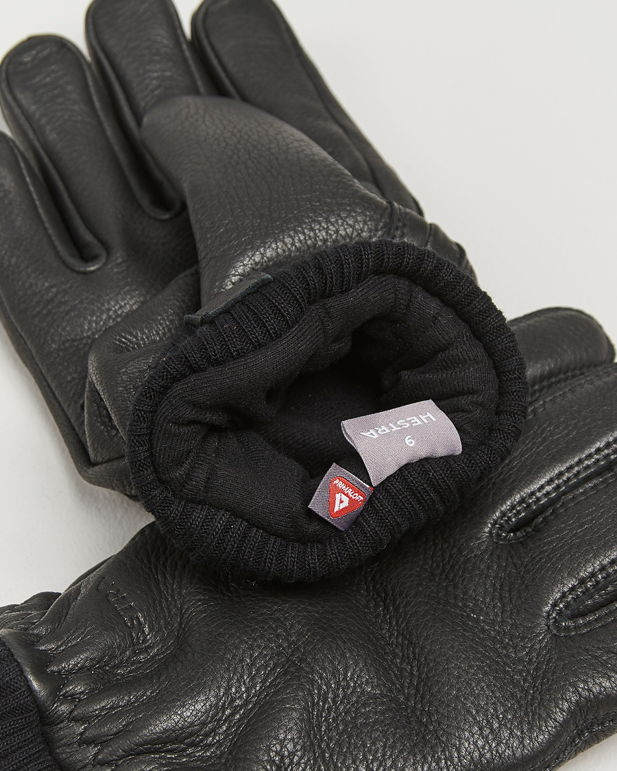 Herren | Handschuhe | Hestra | Tore Deerskin Primaloft Lined Glove Black