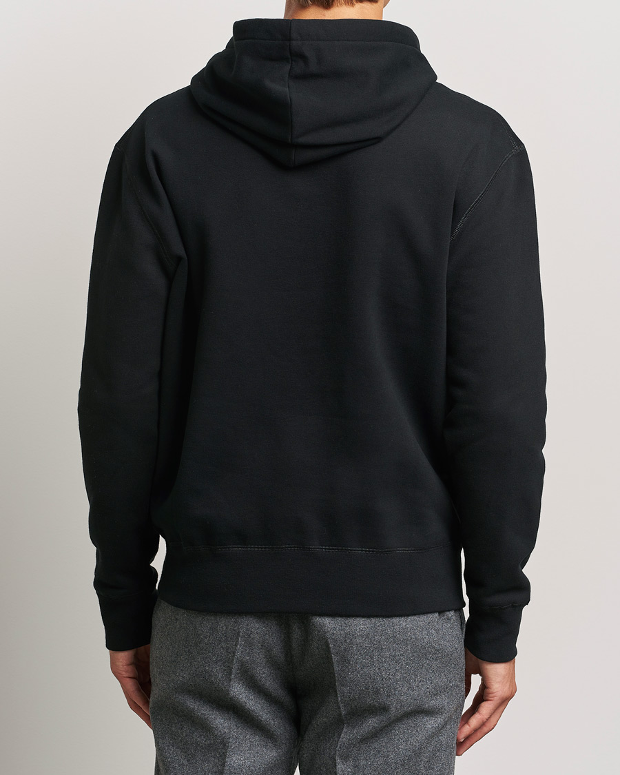 Herren | Pullover | Ralph Lauren Purple Label | Luxury Fleece Bear Hoodie Black