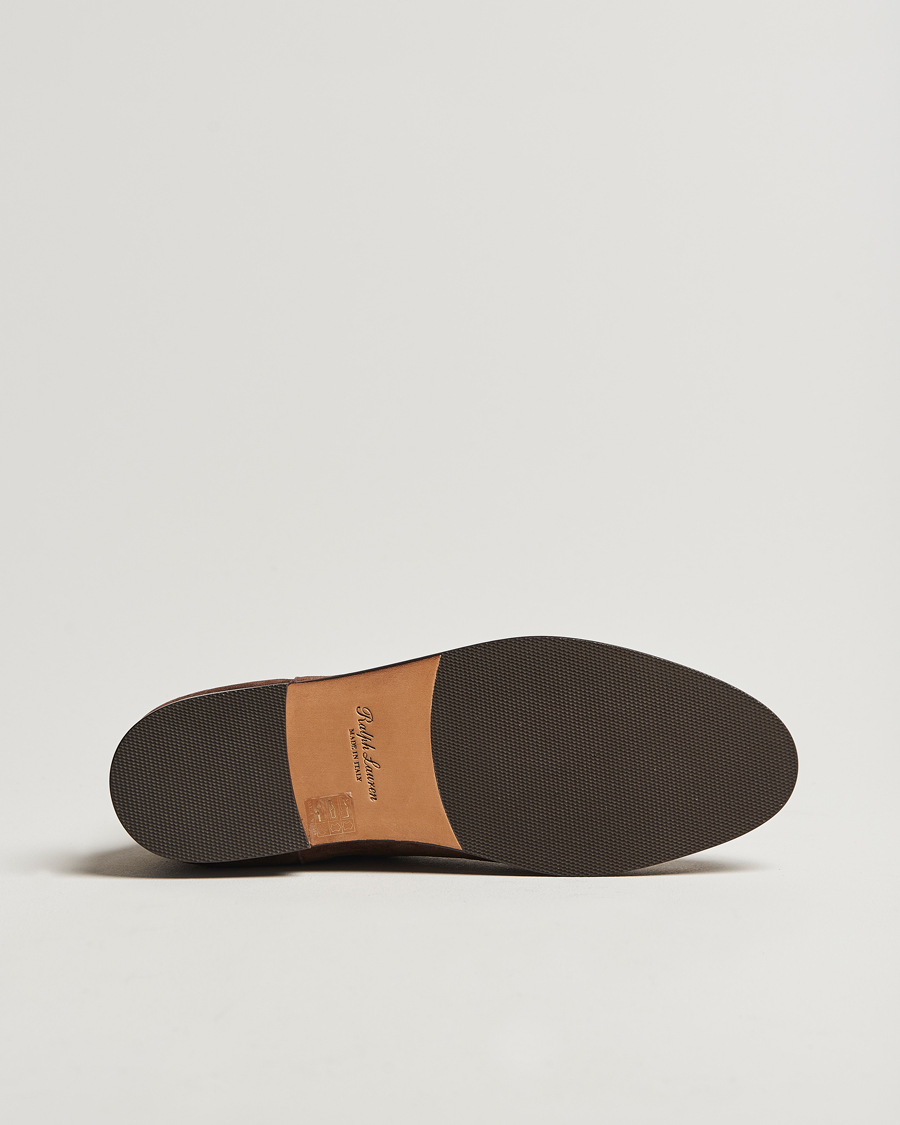 Herren | Ralph Lauren Purple Label Chelsea Boots Dark Brown Suede | Ralph Lauren Purple Label | Chelsea Boots Dark Brown Suede