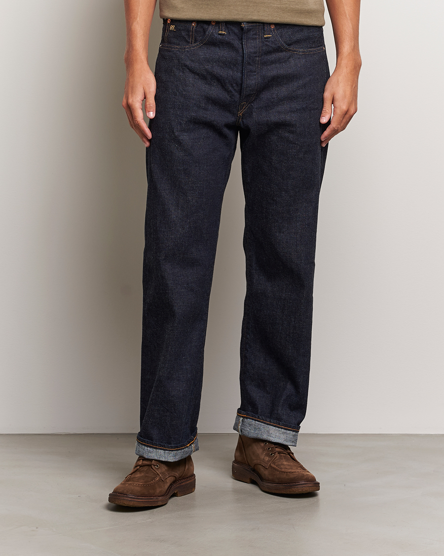 Herren | Jeans | RRL | Vintage Five 5-Pocket Denim East/West Rinse