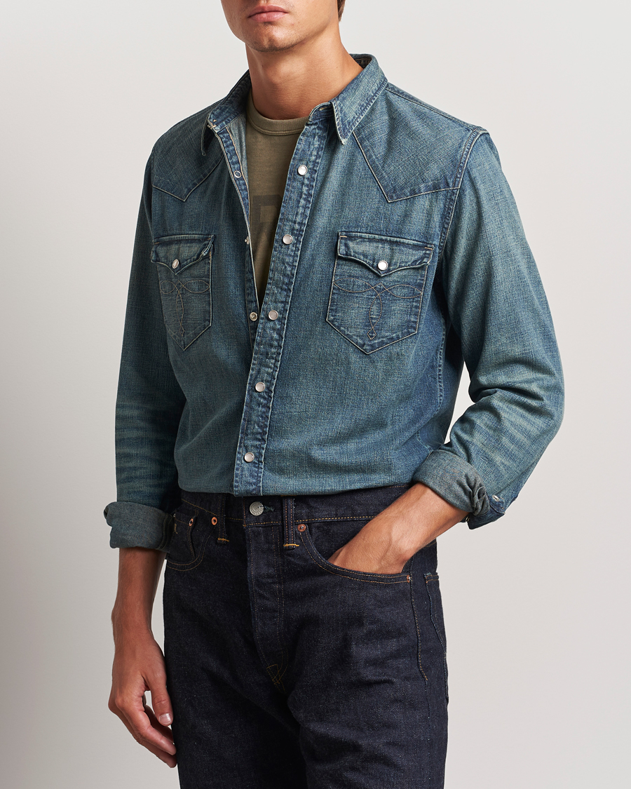 Herren | Hemden | RRL | Buffalo Western Shirt Rinse
