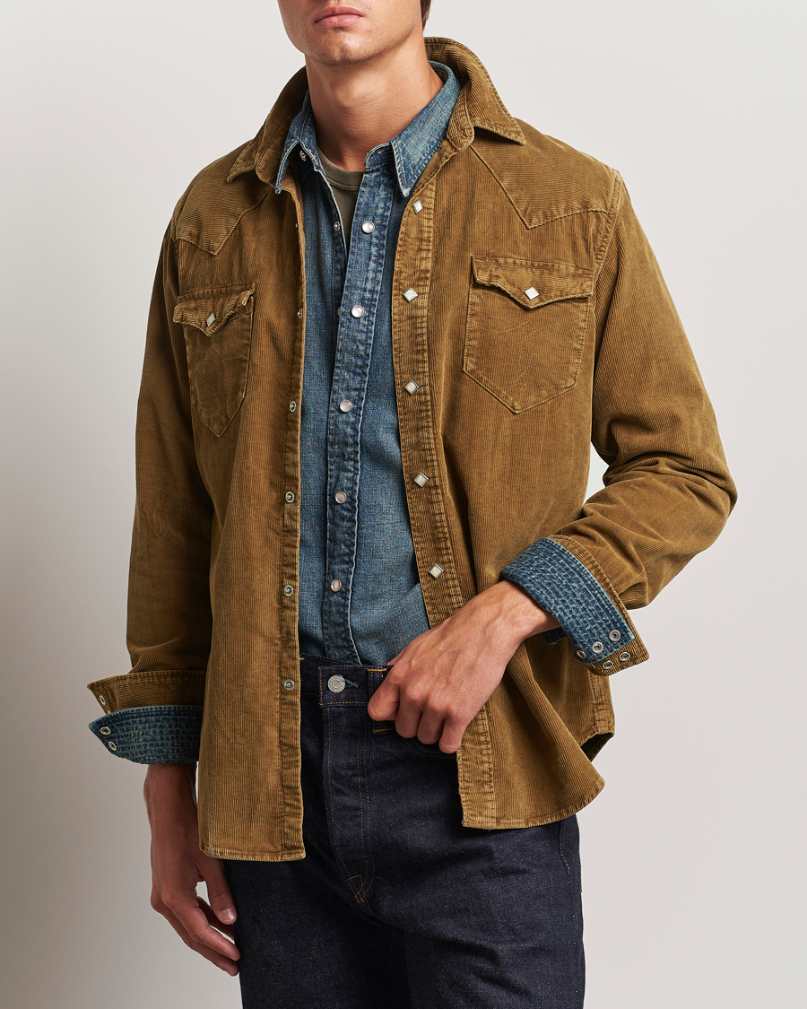 Herren | Hemden | RRL | Buffalo Western Shirt Faded Tan
