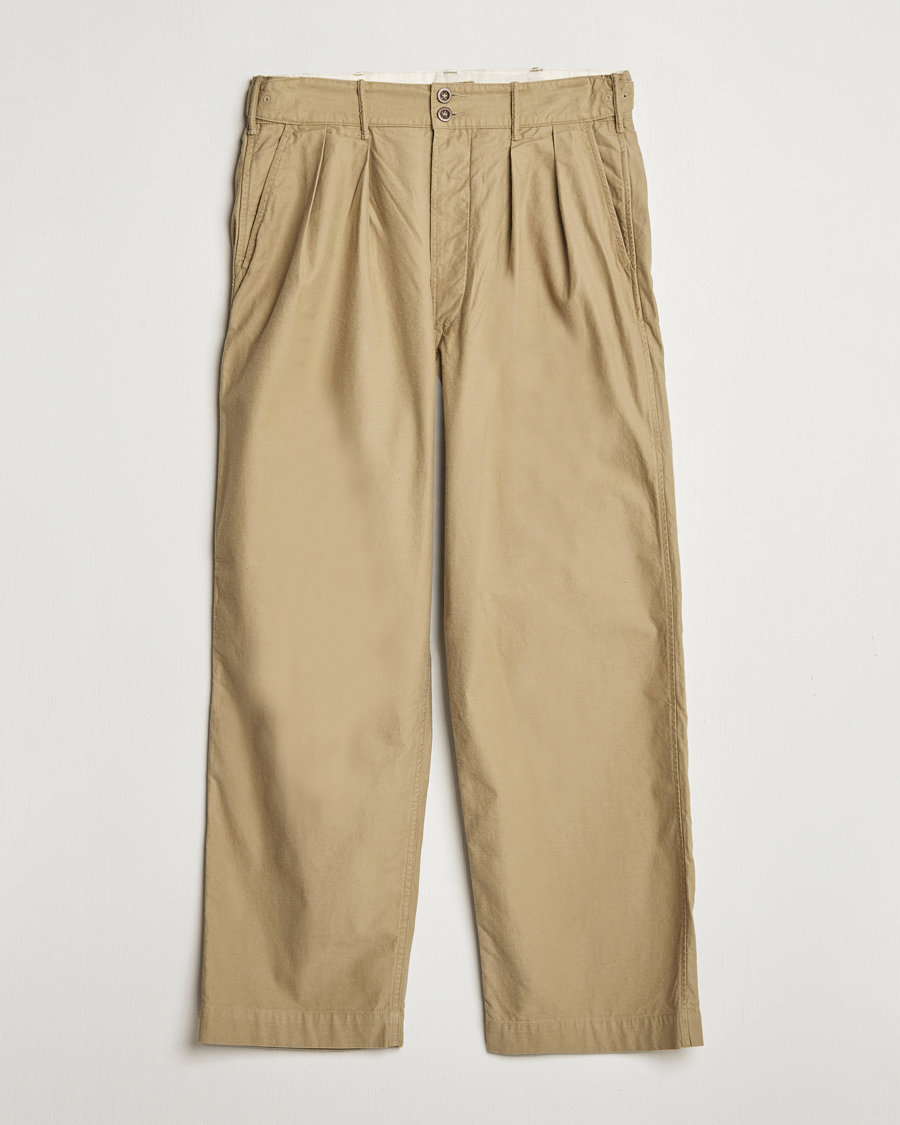 Herren | Hosen | RRL | Hawkes Pleated Chinos Khaki