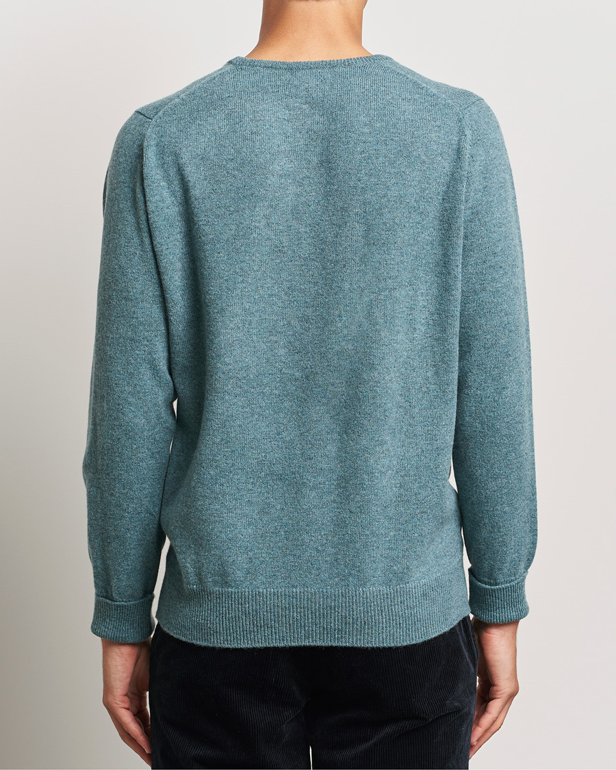 Herren | Pullover | William Lockie | Rob Lambswool Crewneck Caspian