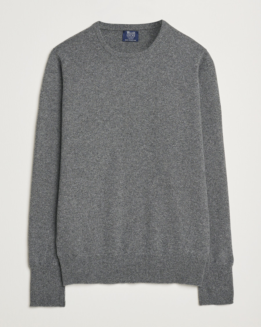 Herren | Pullover | William Lockie | Rob Lambswool Crewneck Cliff