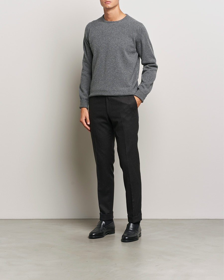 Herren | Pullover | William Lockie | Rob Lambswool Crewneck Cliff